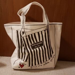 Henri Bendel Canvas Tote
